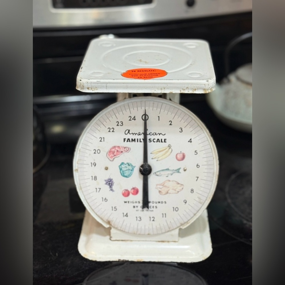 Family Scale in Classic White